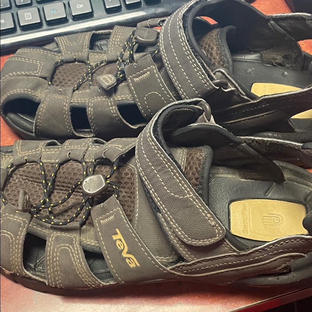 Teva Dark Brown Outdoor Sandals